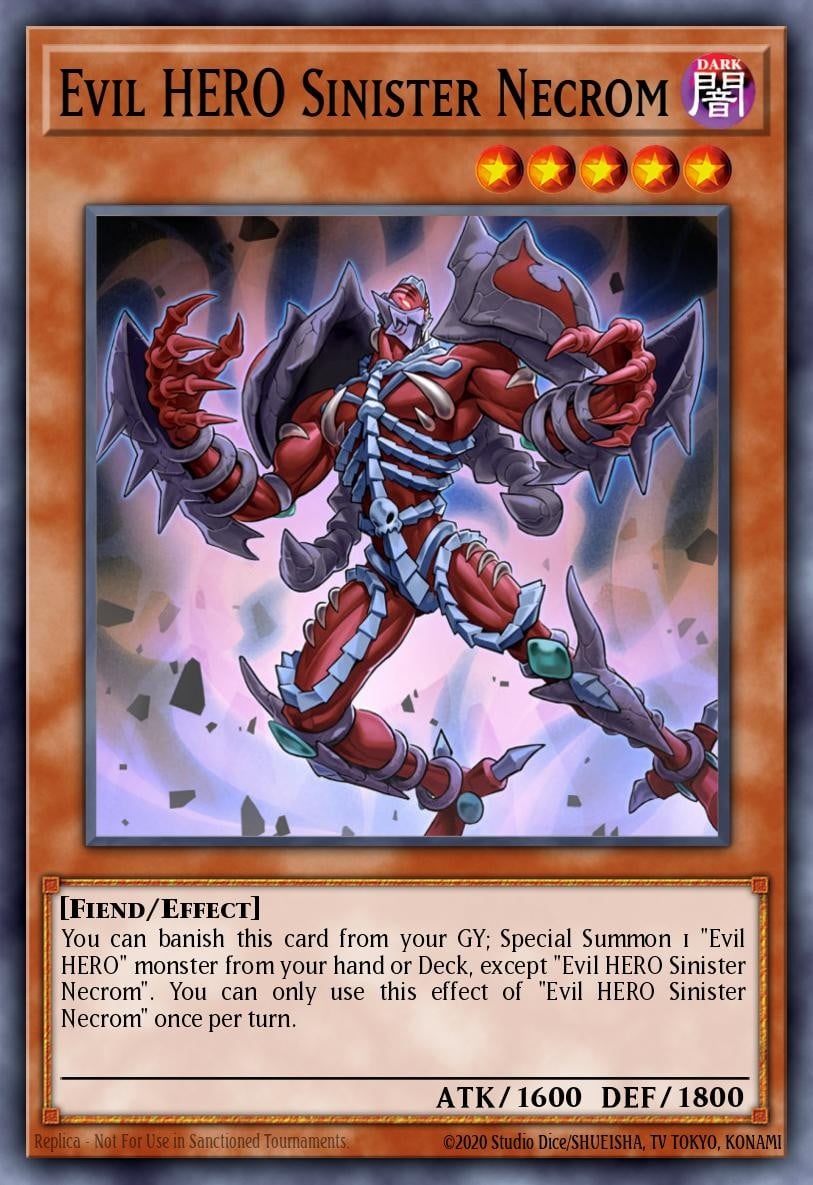 Evil HERO Sinister Necrom - Image 1