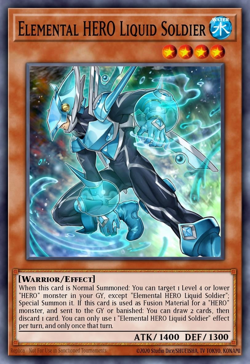 Elemental HERO Liquid Soldier - Image 1