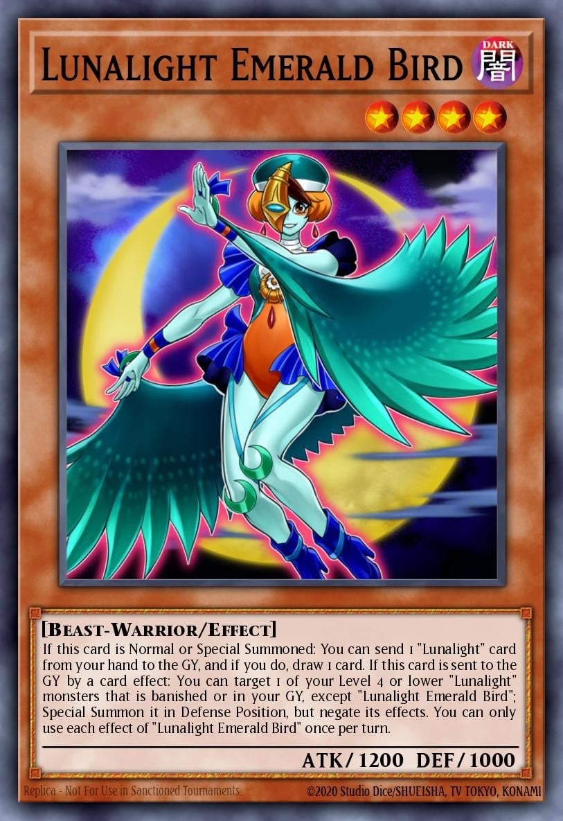 Lunalight Emerald Bird - Image 1