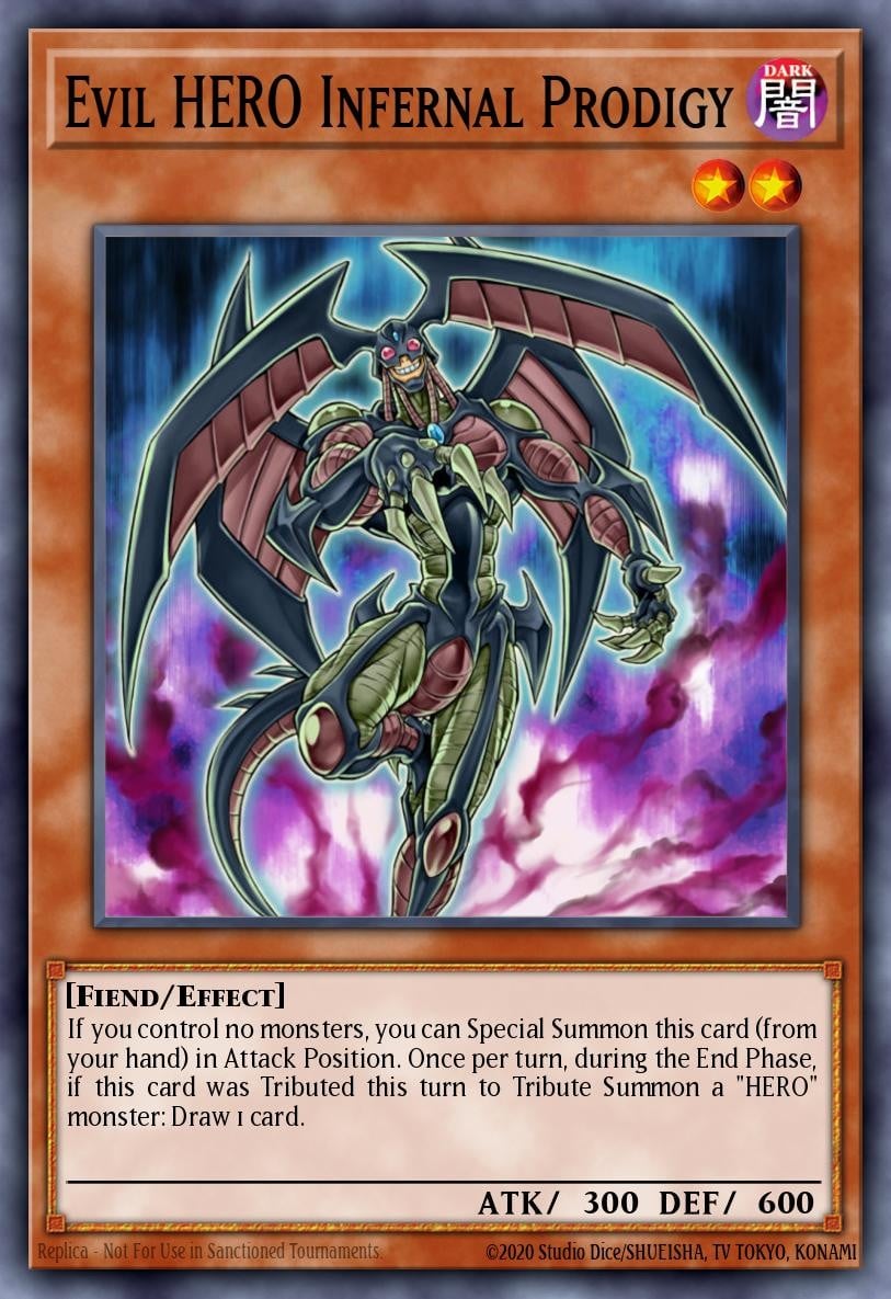 Evil HERO Infernal Prodigy - Image 1