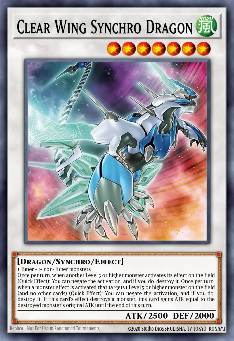 Clear Wing Synchro Dragon - Image 1