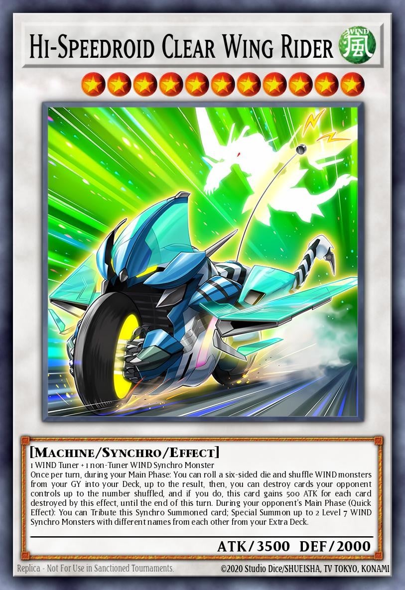 Hi-Speedroid Clear Wing Rider - Image 1