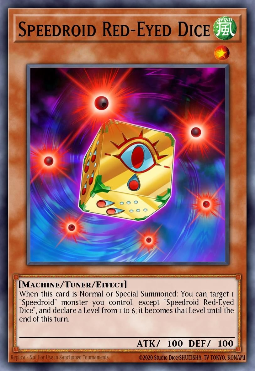 Speedroid Red-Eyed Dice - Image 1