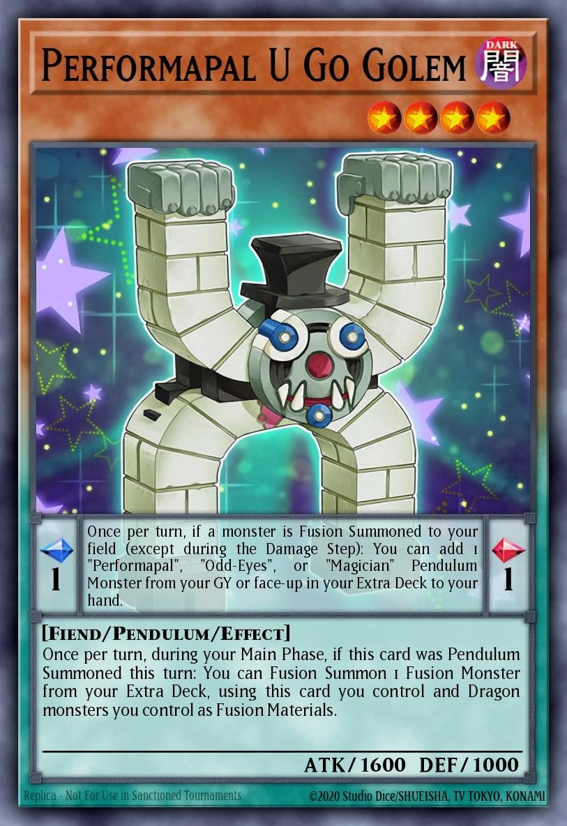 Performapal U Go Golem - Image 1