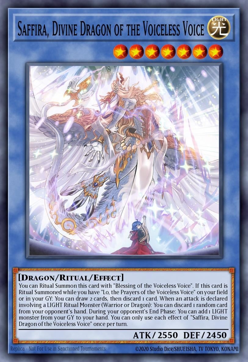 Saffira, Divine Dragon of the Voiceless Voice - Image 1