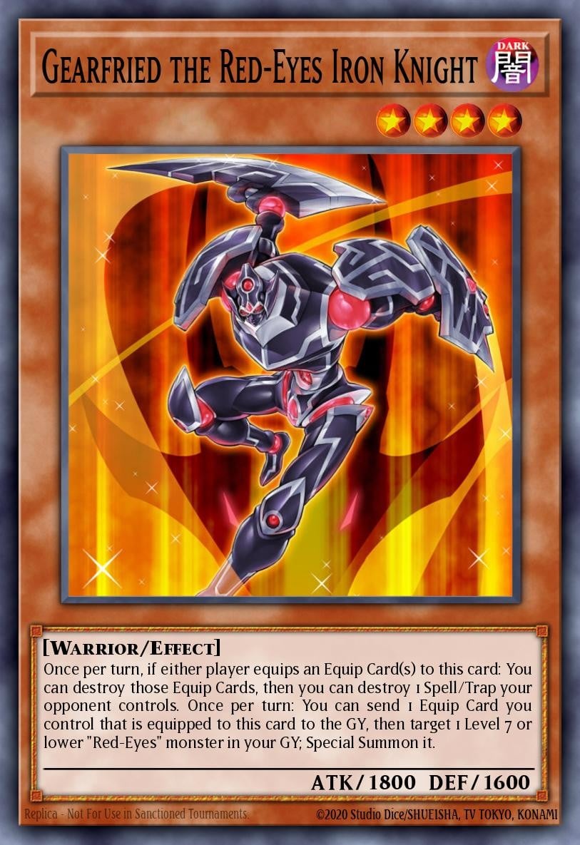 Gearfried the Red-Eyes Iron Knight - Image 1