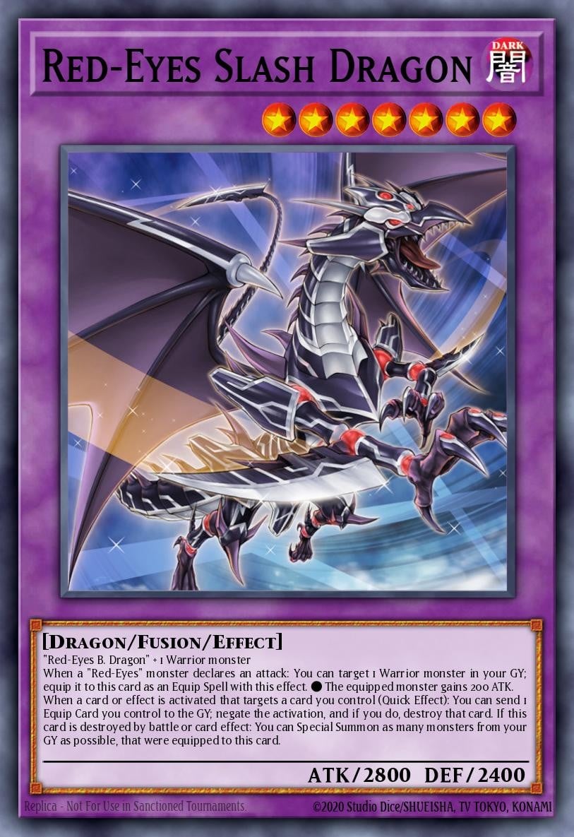 Red-Eyes Slash Dragon - Image 1