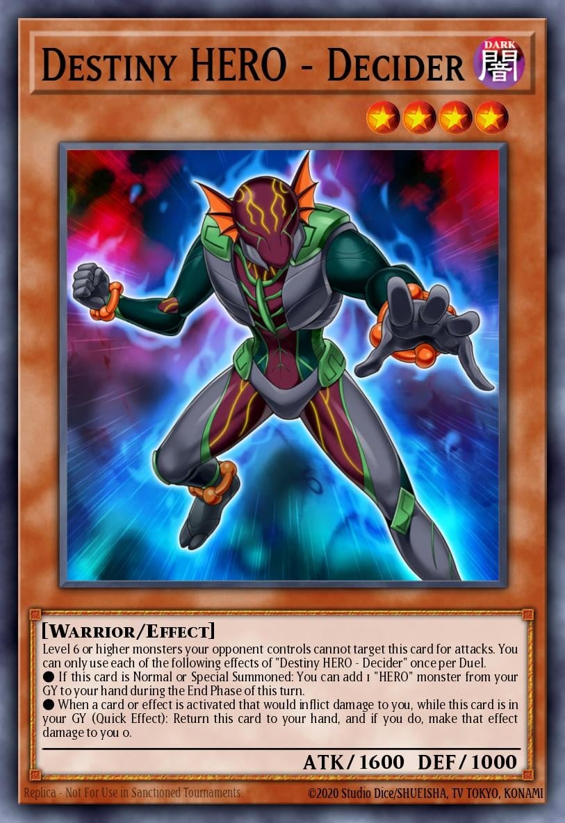 Destiny HERO - Decider - Image 1