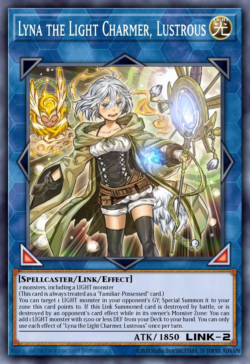 Lyna the Light Charmer, Lustrous - Image 1