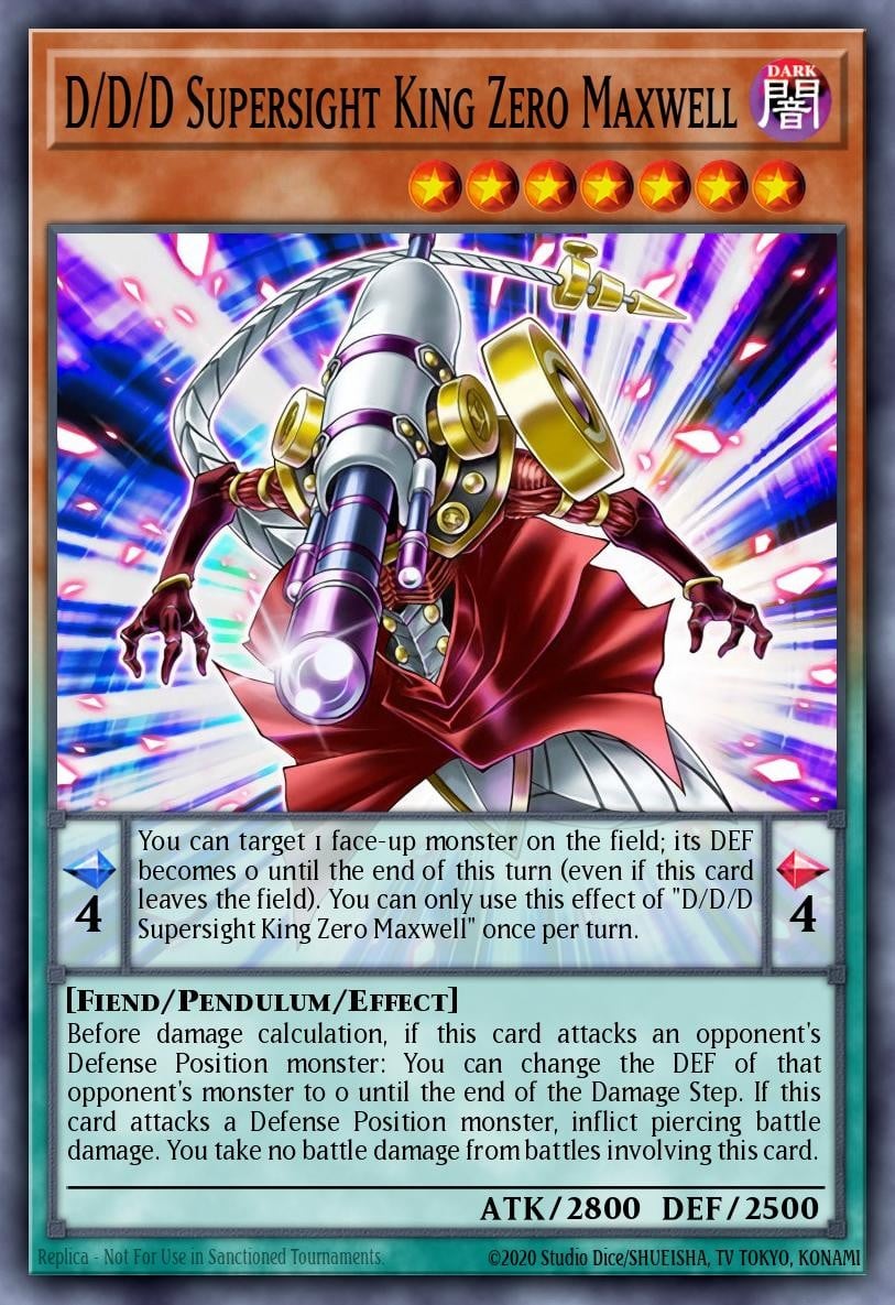 D/D/D Supersight King Zero Maxwell - Image 1
