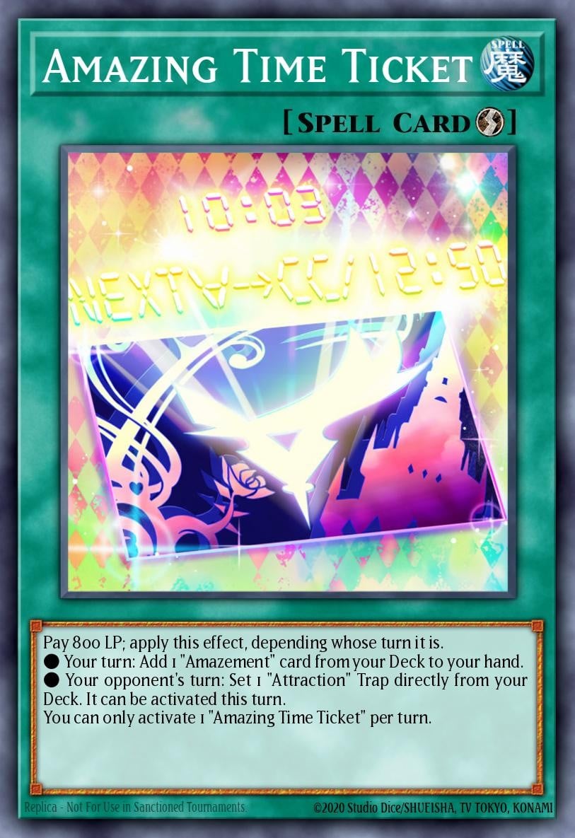 Amazing Time Ticket - Image 1
