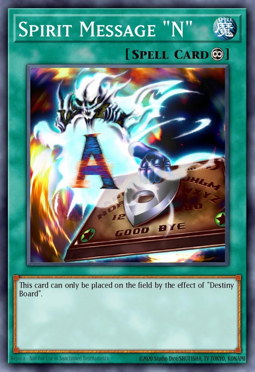 Spirit Message "N" - Image 1