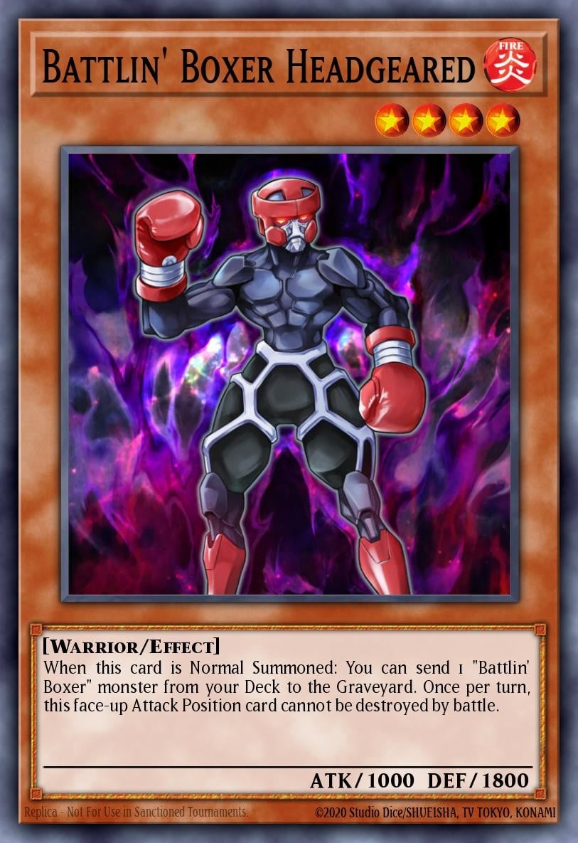 Battlin' Boxer Headgeared - Image 1