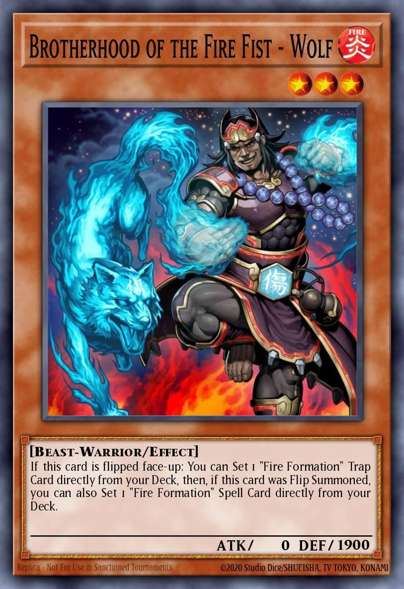 Brotherhood of the Fire Fist - Wolf - Image 1