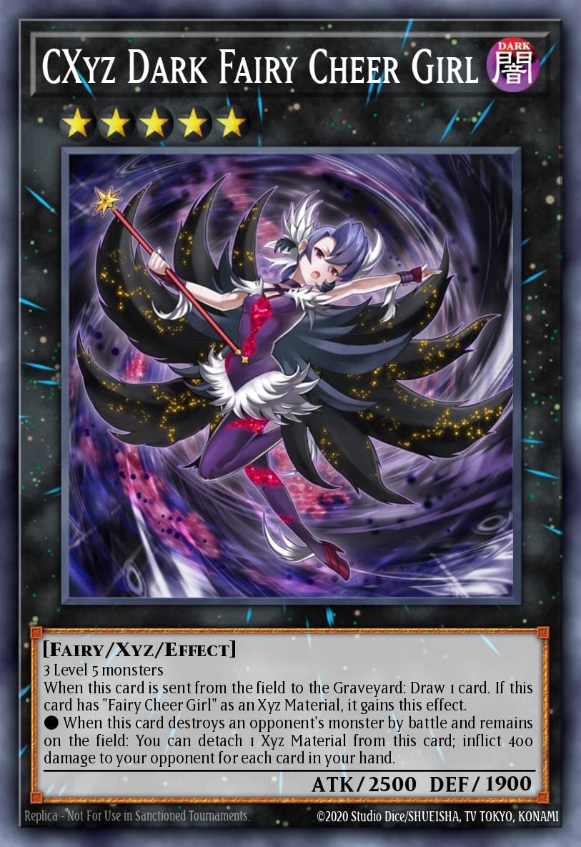 CXyz Dark Fairy Cheer Girl - Image 1