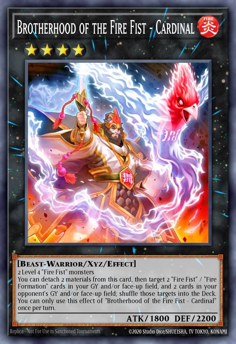 Brotherhood of the Fire Fist - Cardinal - Image 1