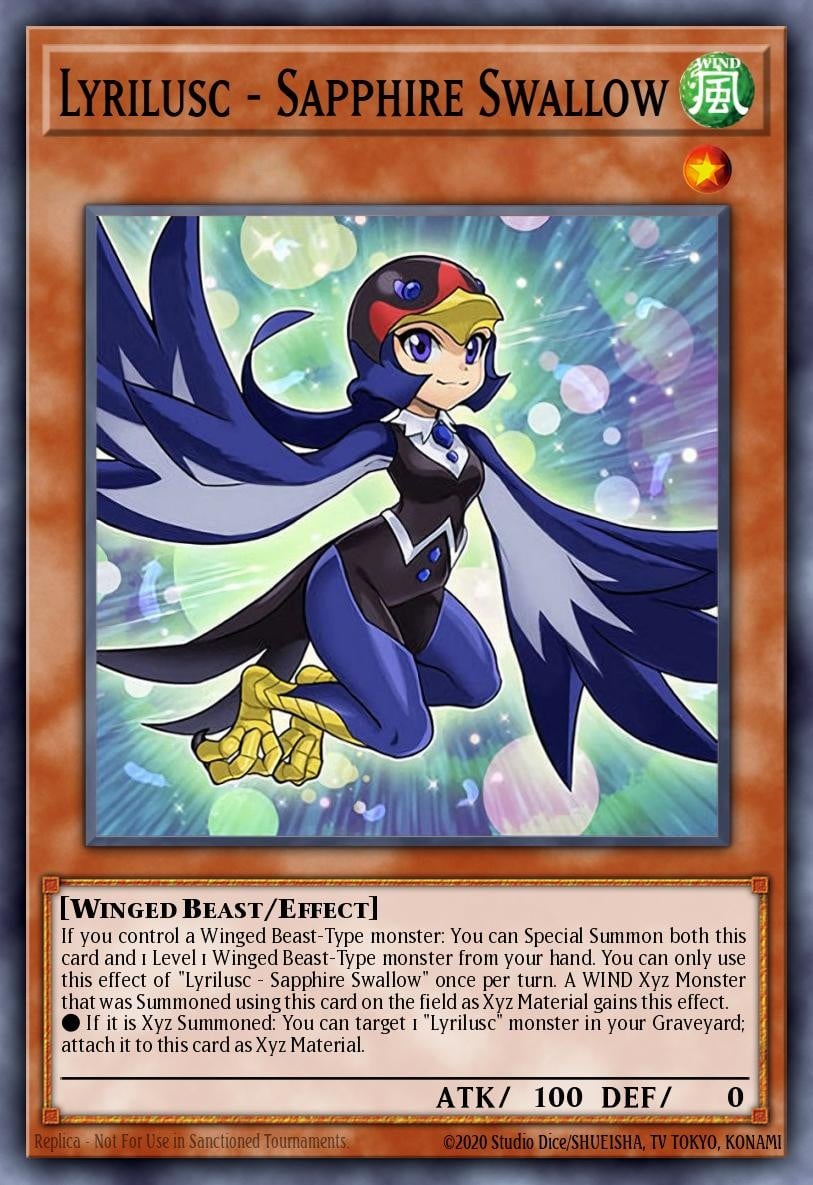 Lyrilusc - Sapphire Swallow - Image 1