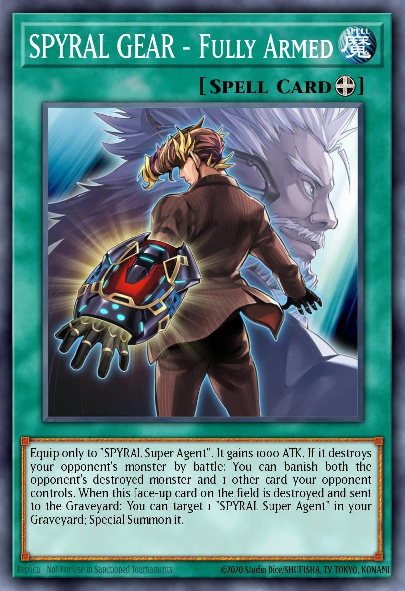 SPYRAL GEAR - Fully Armed - Image 1