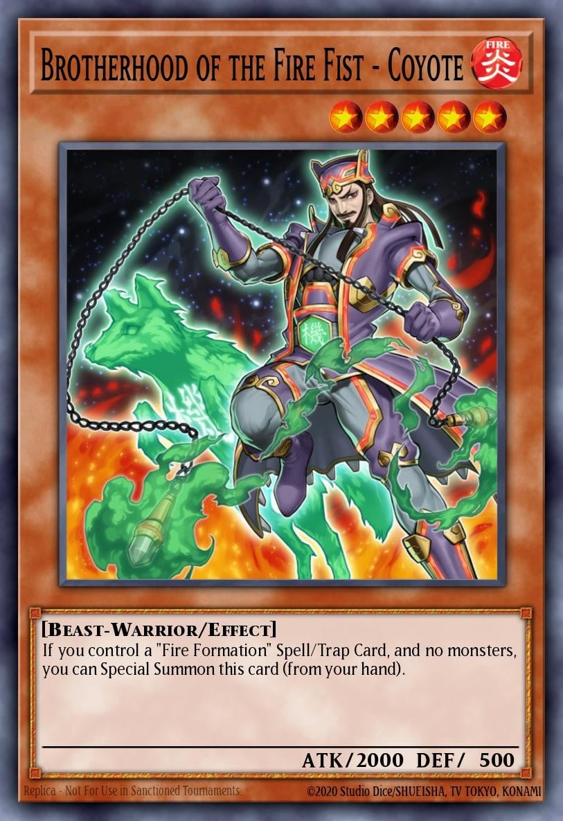 Brotherhood of the Fire Fist - Coyote - Image 1