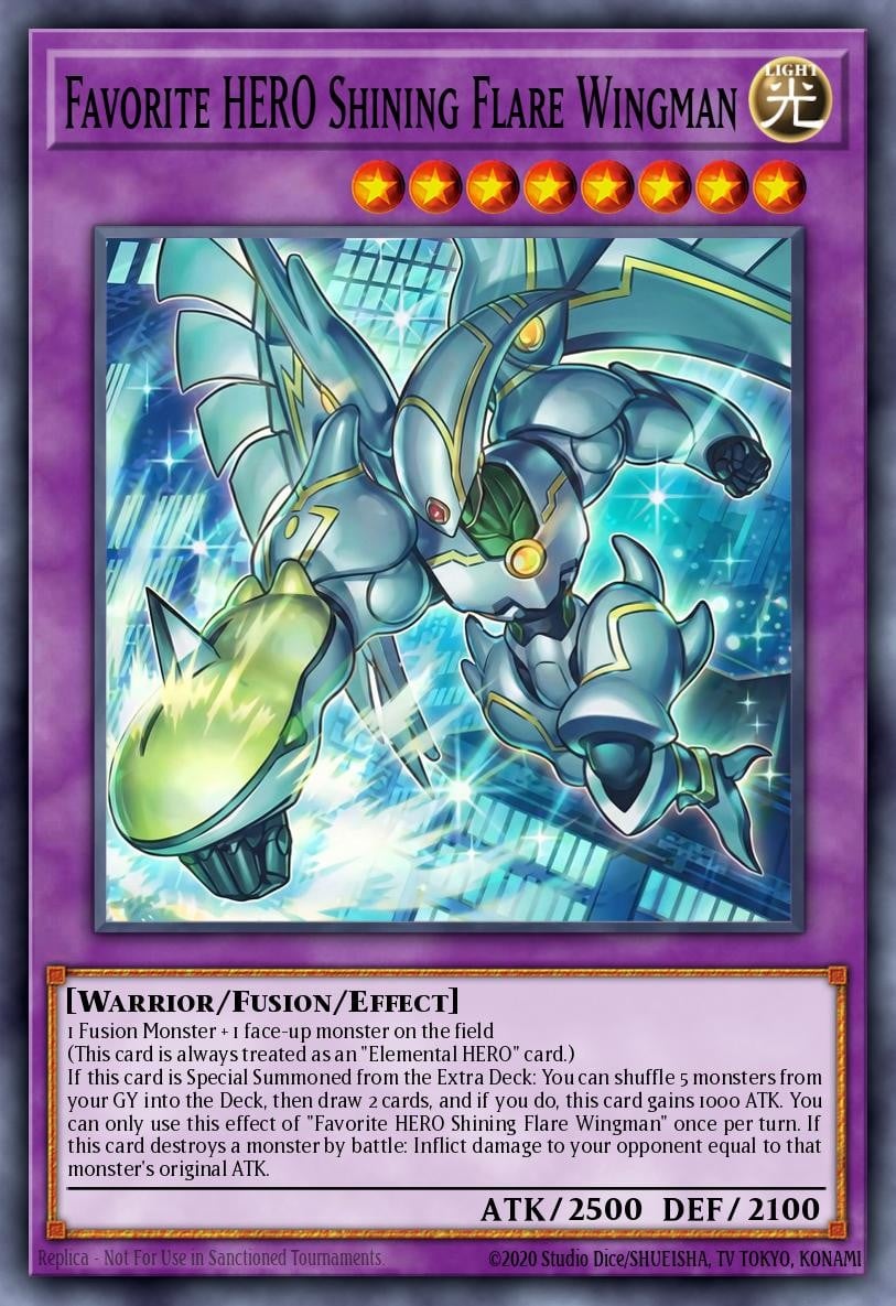 Favorite HERO Shining Flare Wingman - Image 1
