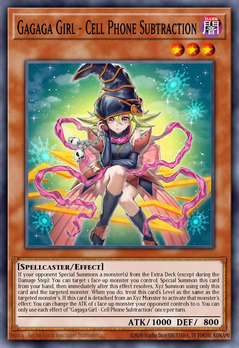 Gagaga Girl - Cell Phone Subtraction - Image 1
