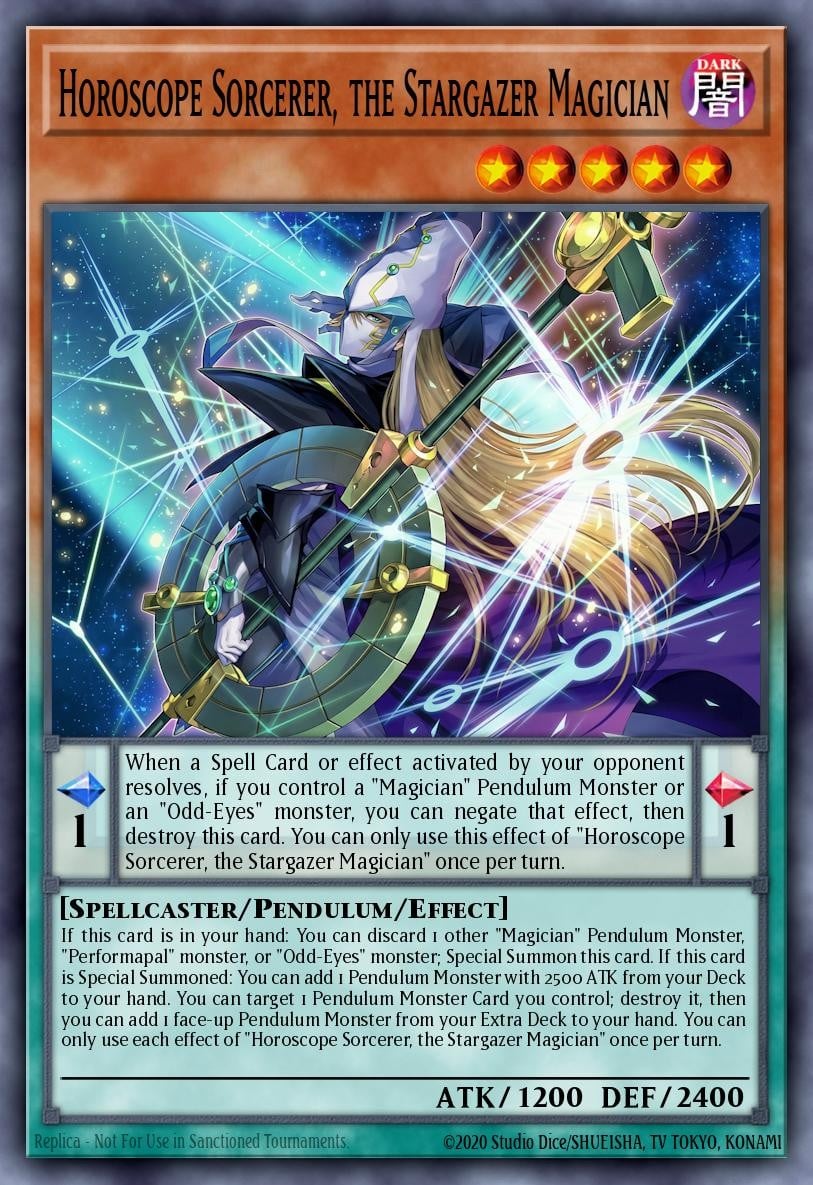 Horoscope Sorcerer, the Stargazer Magician - Image 1