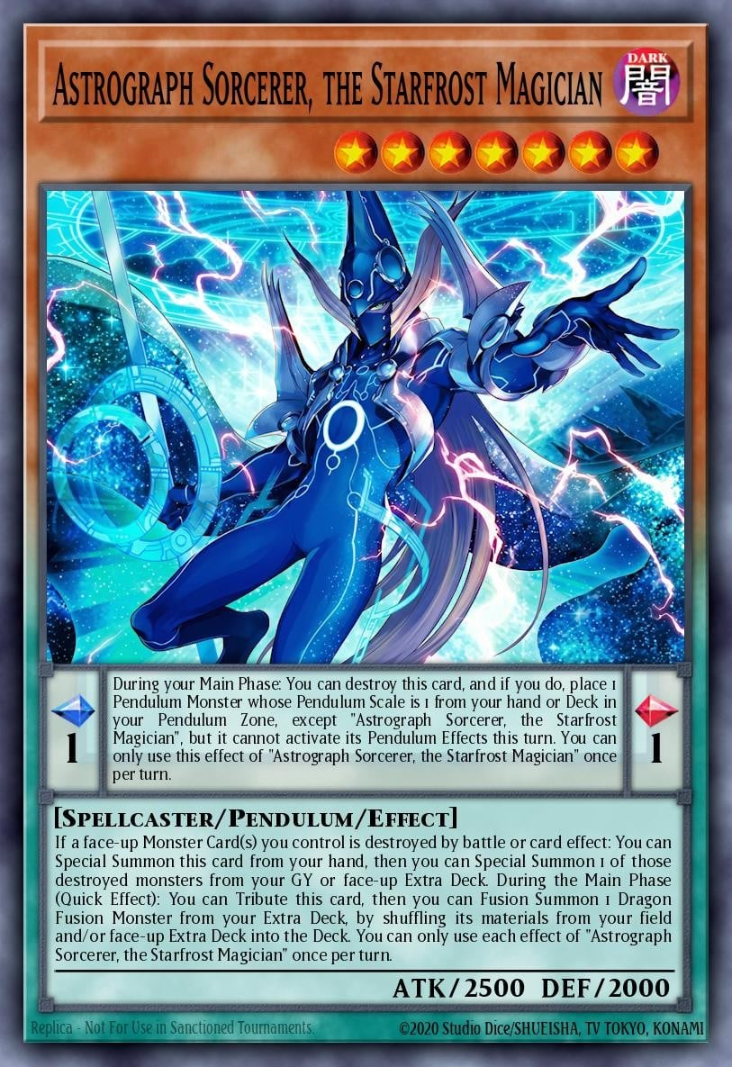 Astrograph Sorcerer, the Starfrost Magician - Image 1