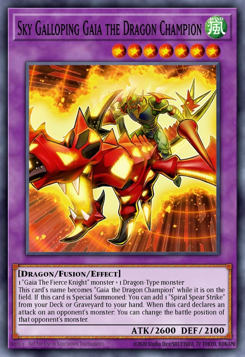 Sky Galloping Gaia the Dragon Champion - Image 1