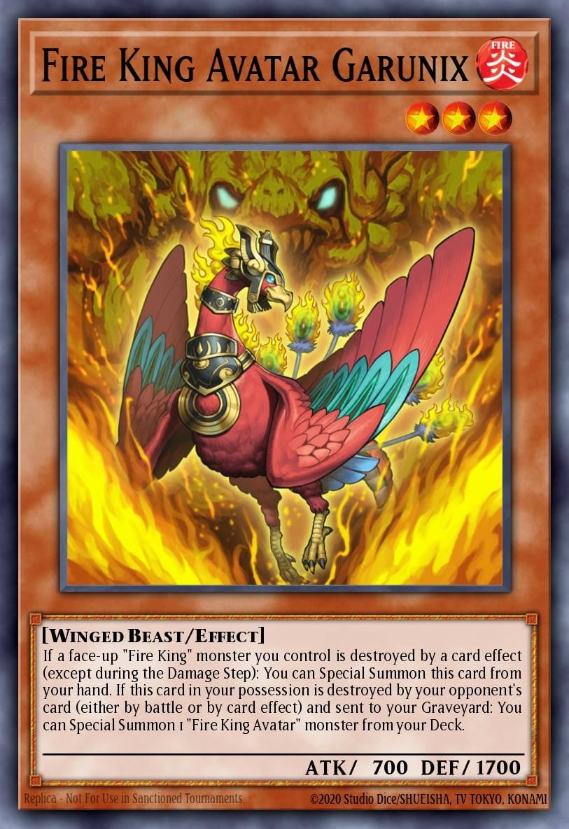 Fire King Avatar Garunix - Image 1