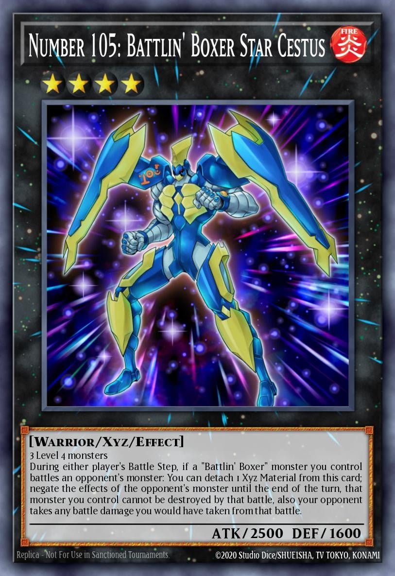 Number 105: Battlin' Boxer Star Cestus - Image 1