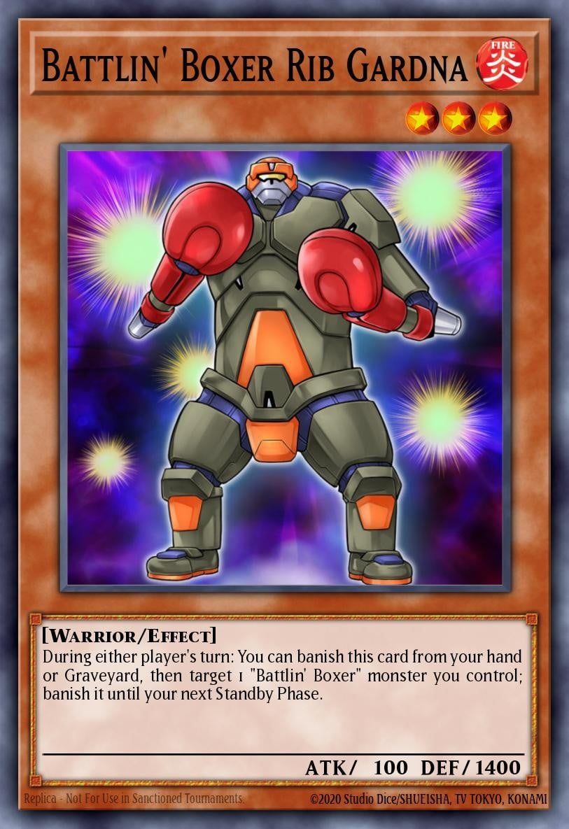 Battlin' Boxer Rib Gardna - Image 1