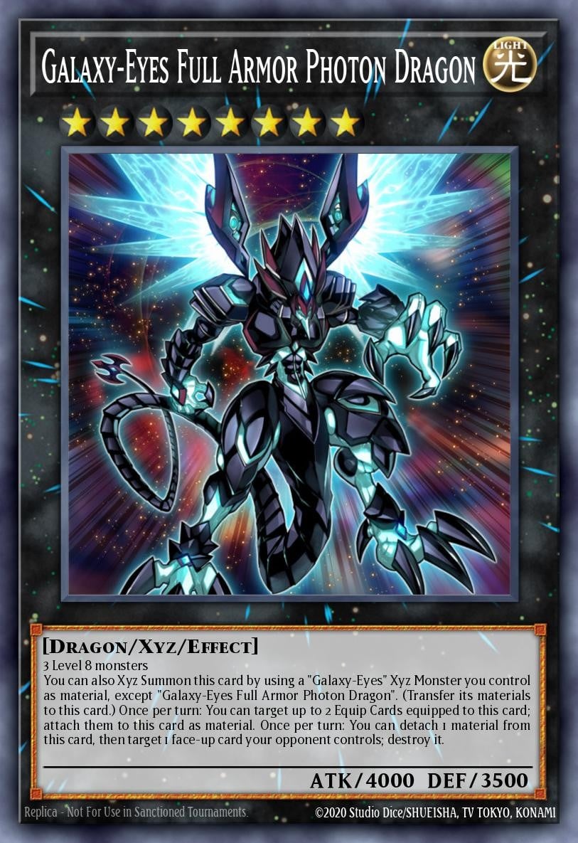 Galaxy-Eyes Full Armor Photon Dragon - Image 1