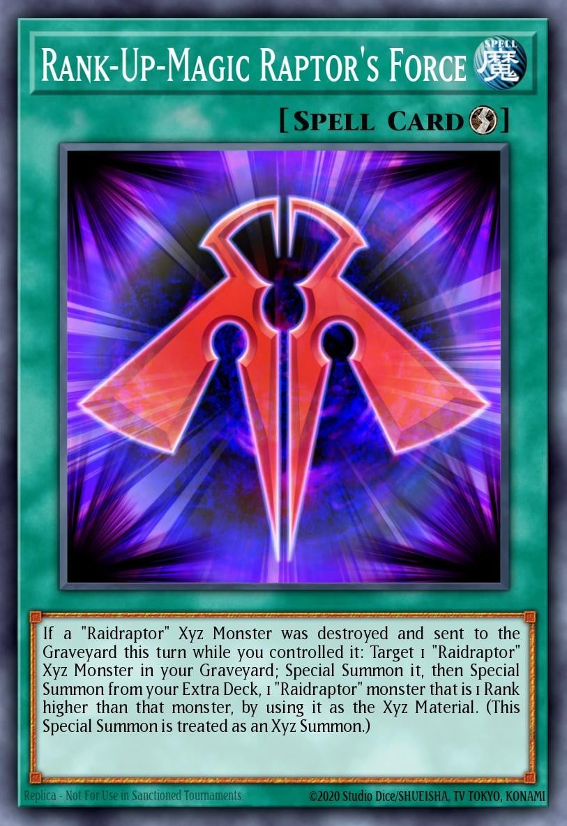 Rank-Up-Magic Raptor's Force - Image 1