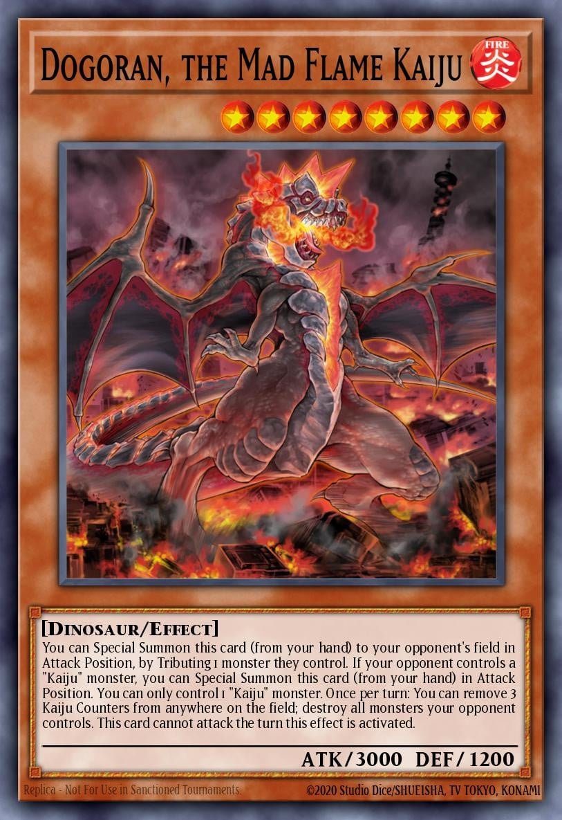 Dogoran, the Mad Flame Kaiju - Image 1