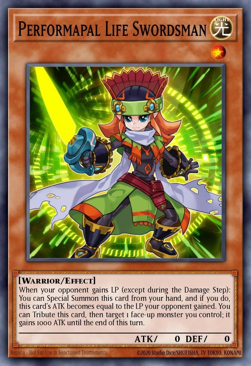 Performapal Life Swordsman - Image 1