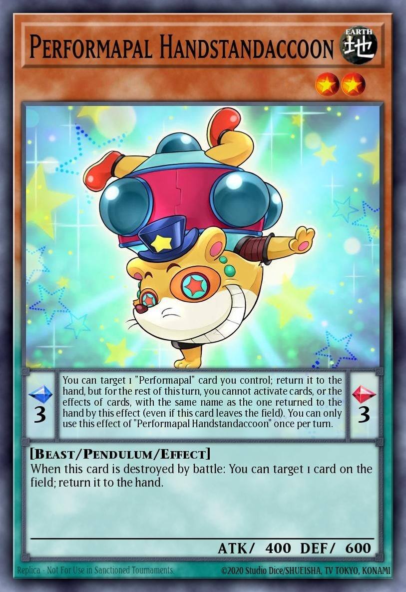 Performapal Handstandaccoon - Image 1