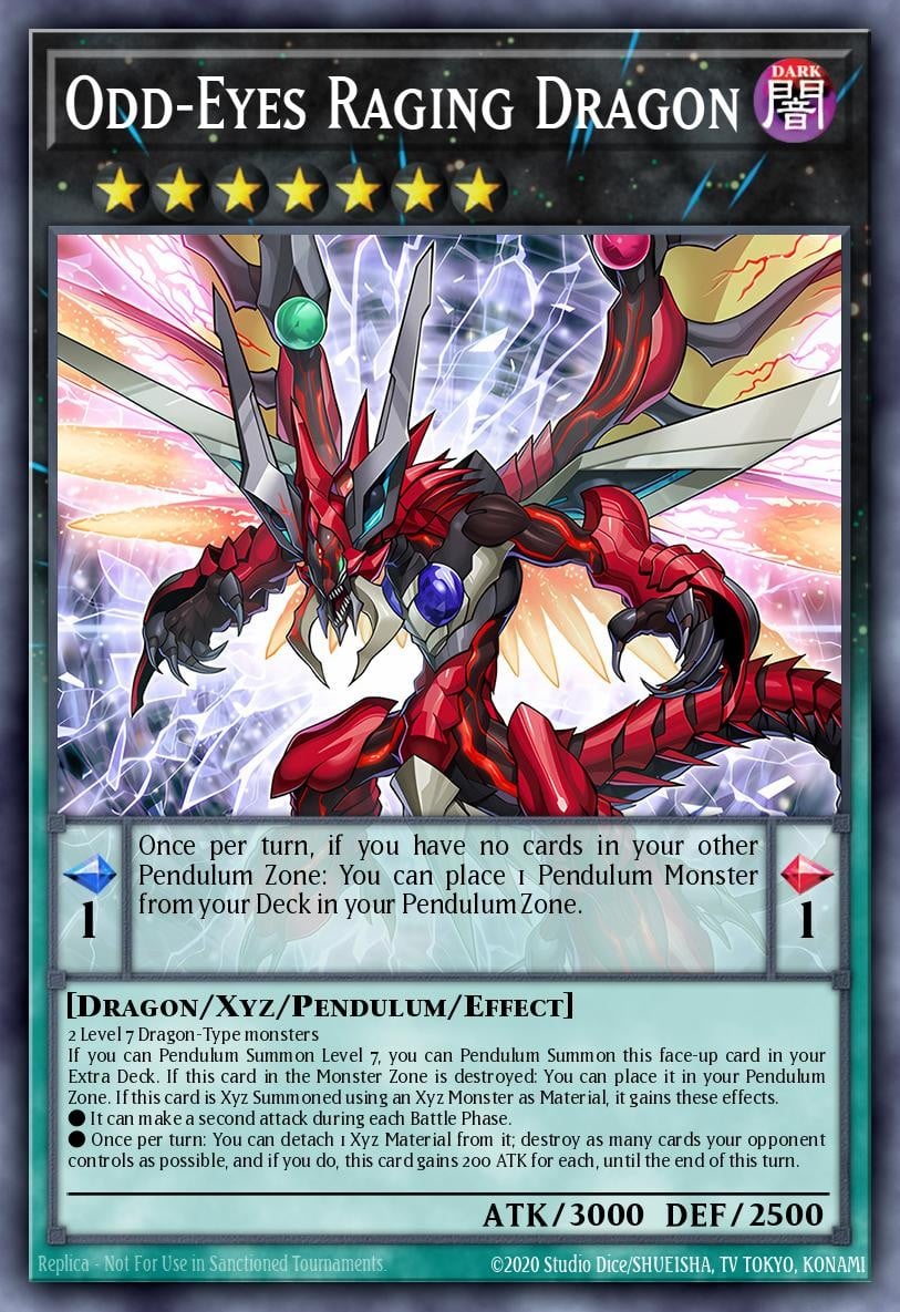 Odd-Eyes Raging Dragon - Image 1