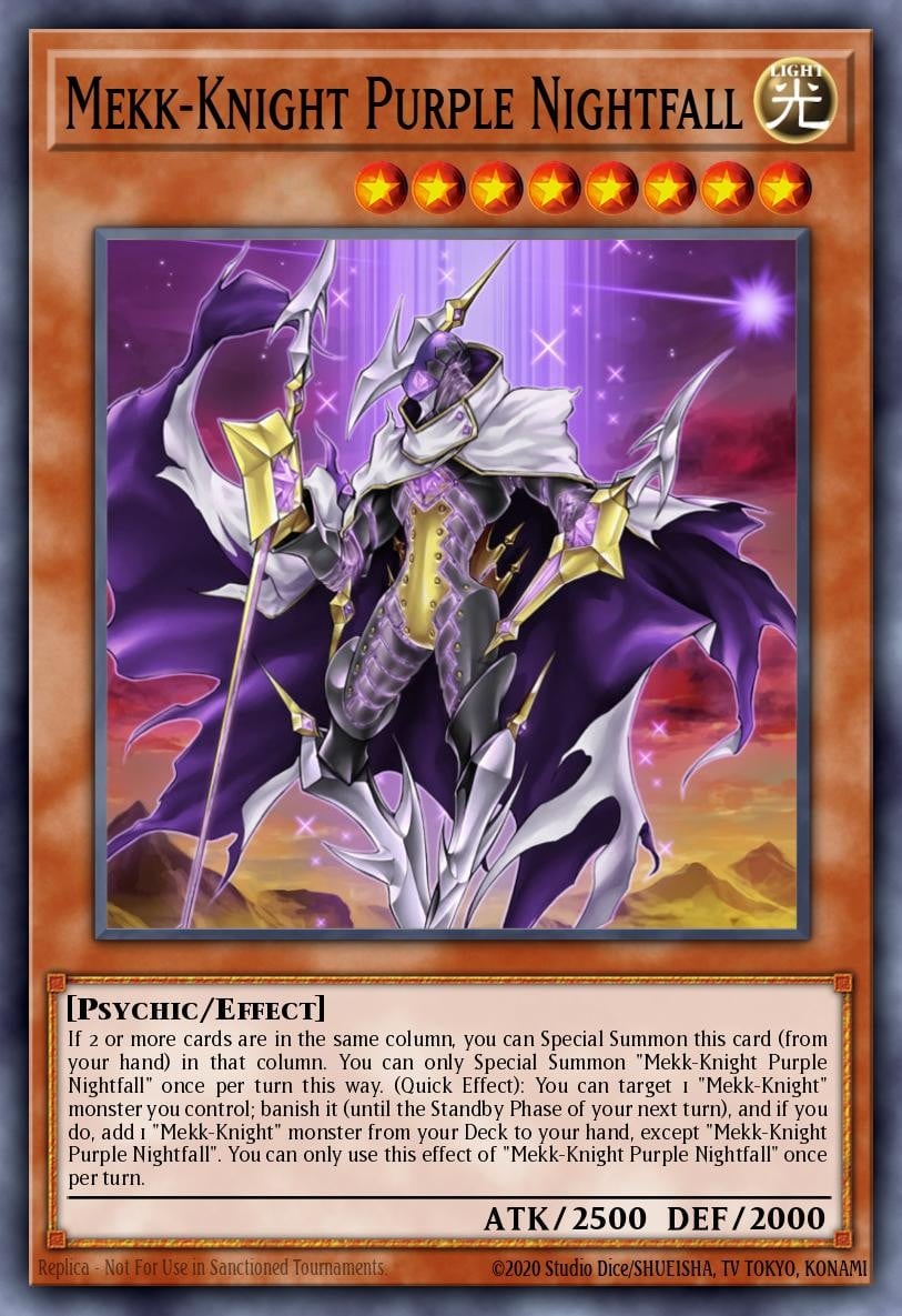 Mekk-Knight Purple Nightfall - Image 1