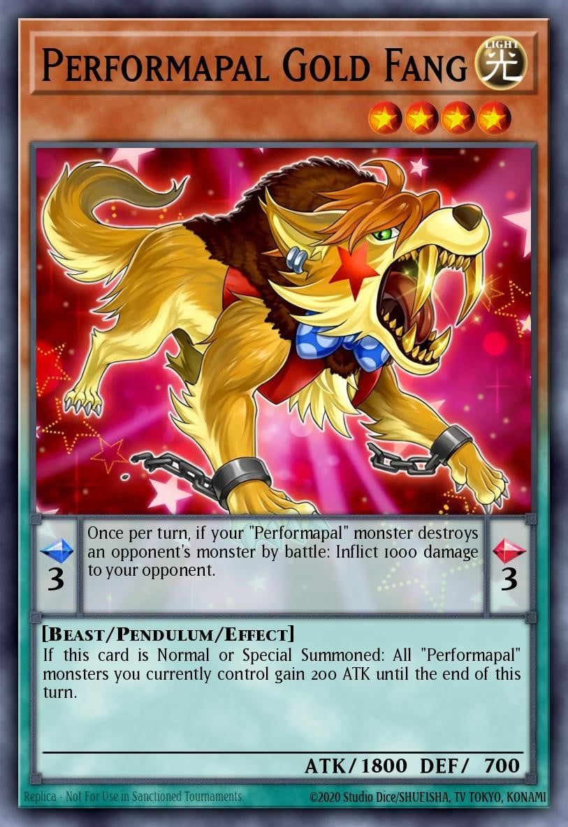 Performapal Gold Fang - Image 1