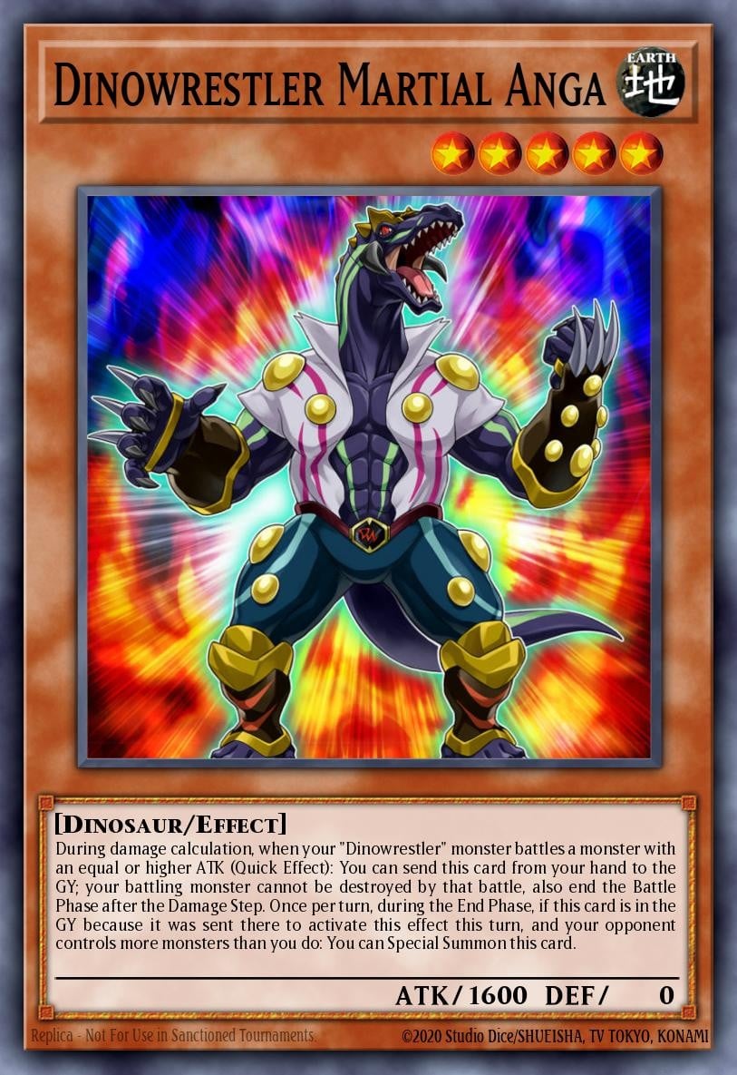 Dinowrestler Martial Anga - Image 1