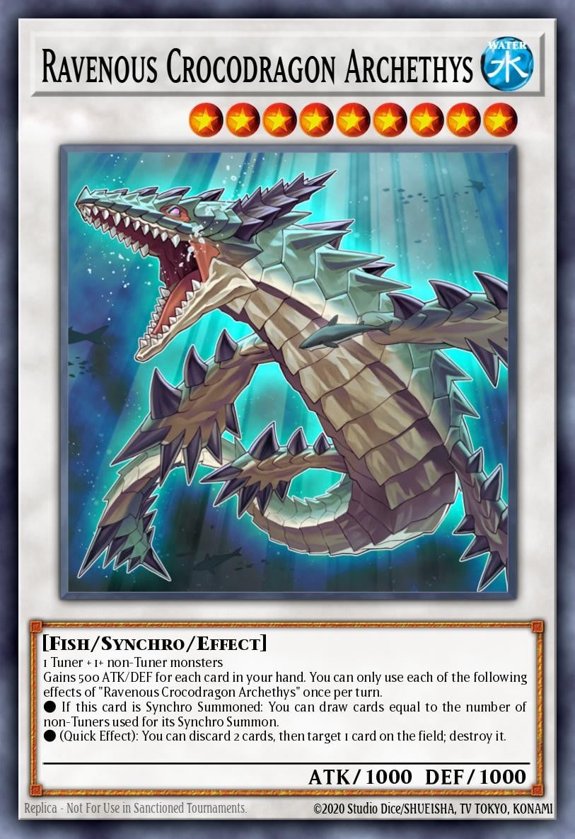 Ravenous Crocodragon Archethys - Image 1