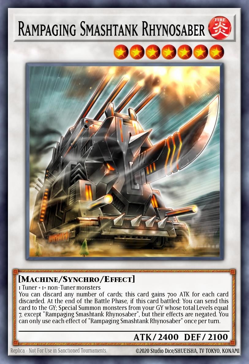 Rampaging Smashtank Rhynosaber - Image 1