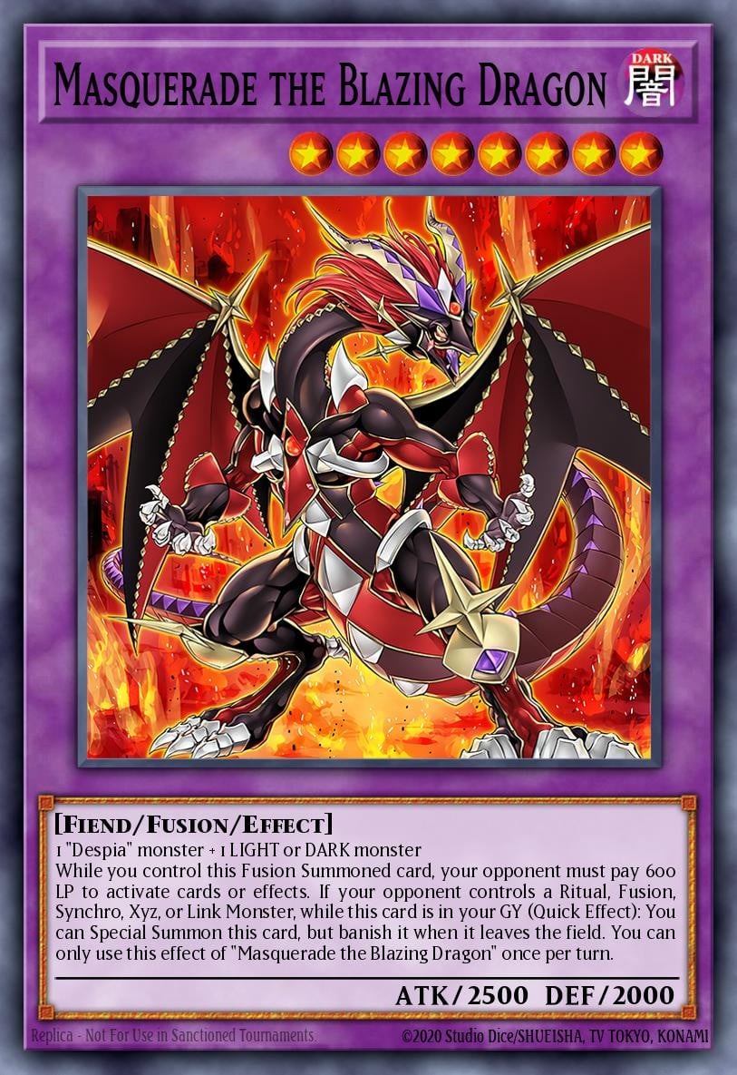 Masquerade the Blazing Dragon - Image 1
