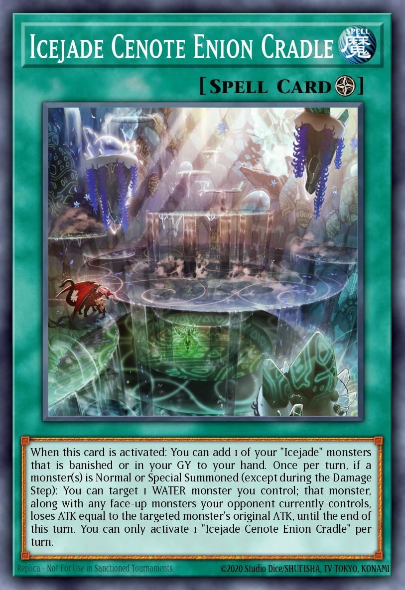 Icejade Cenote Enion Cradle - Image 1