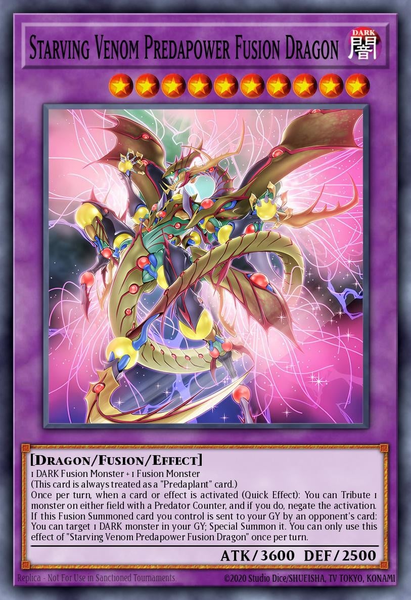 Starving Venom Predapower Fusion Dragon - Image 1