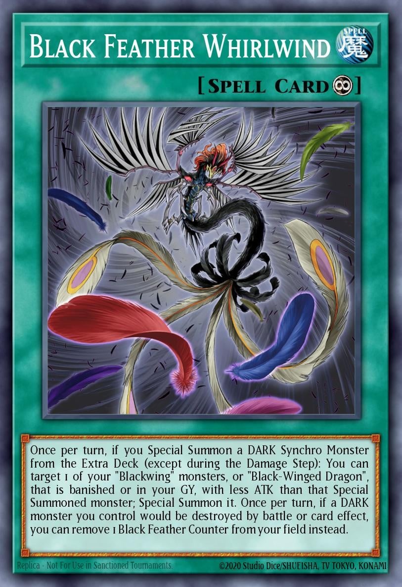 Black Feather Whirlwind - Image 1
