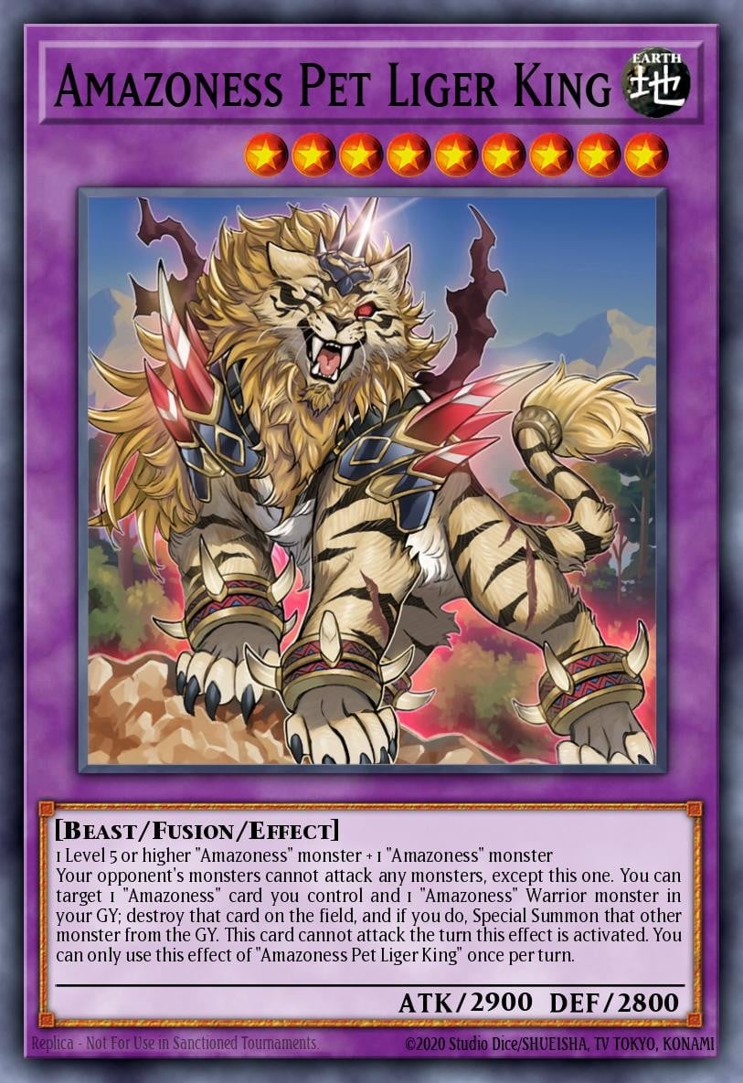 Amazoness Pet Liger King - Image 1