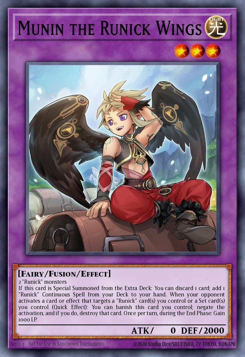 Munin the Runick Wings - Image 1