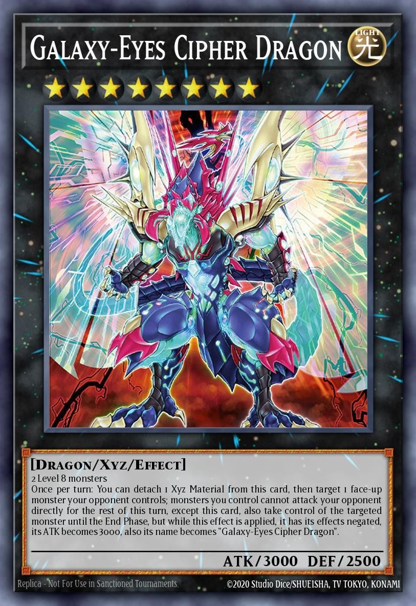 Galaxy-Eyes Cipher Dragon - Image 1