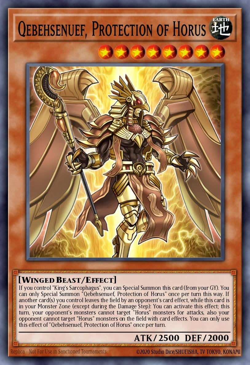 Qebehsenuef, Protection of Horus - Image 1
